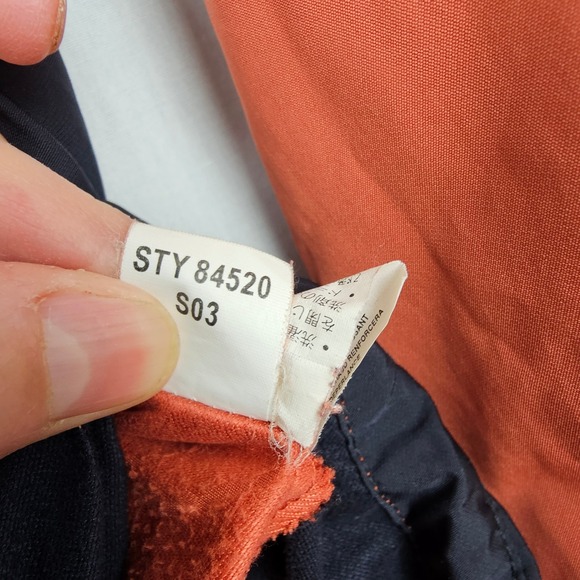 Patagonia Women's Orange Black Lightweight Windbreaker Jacket Activewear Medium - Picture 9 of 13